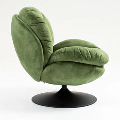 ZAGO Swivel Armchair Topi Fabric