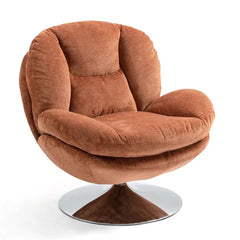 ZAGO Swivel Armchair Topi Fabric