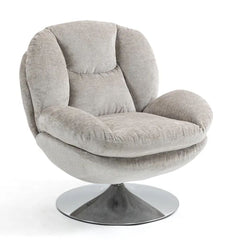 ZAGO Swivel Armchair Topi Fabric