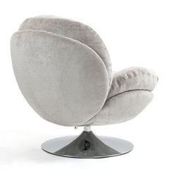 ZAGO Swivel Armchair Topi Fabric