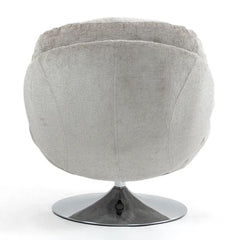 ZAGO Swivel Armchair Topi Fabric