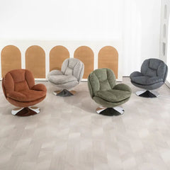 ZAGO Swivel Armchair Topi Fabric