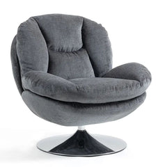 ZAGO Swivel Armchair Topi Fabric