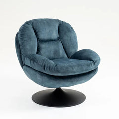 ZAGO Swivel Armchair Topi Fabric