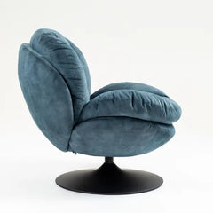 ZAGO Swivel Armchair Topi Fabric