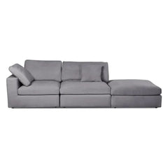 ZAGO Sofa Pouf Module Wayne Without Armrest Fabric 100cm