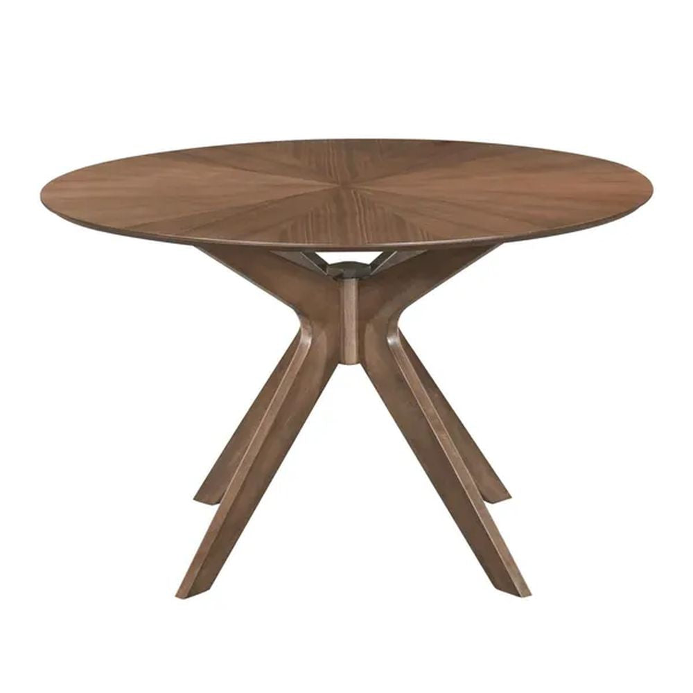 ZAGO Oval Dining Table Xylo Walnut