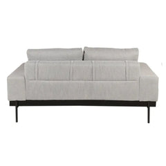 ZAGO 2-Seater Sofa Yoko Light Grey Fabric