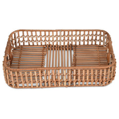 OPJET PARIS Tray Basket Antoine Rattan 29cm