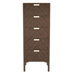 HARTO Tall Chest Marius Natural Walnut