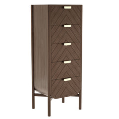 HARTO Tall Chest Marius Natural Walnut