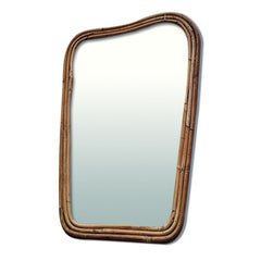 OPJET PARIS Mirror Organic Bamboo Wood 50x75cm