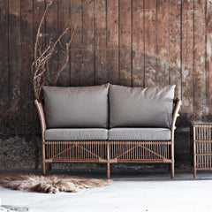 SIKA DESIGN Sofa Donatello 2-Seater Rattan