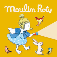 MOULIN ROTY Box of 3 discs for storybook lamp “La grande famille“