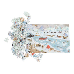 MOULIN ROTY Puzzle 96 pieces ice floe “Le jardin du moulin“