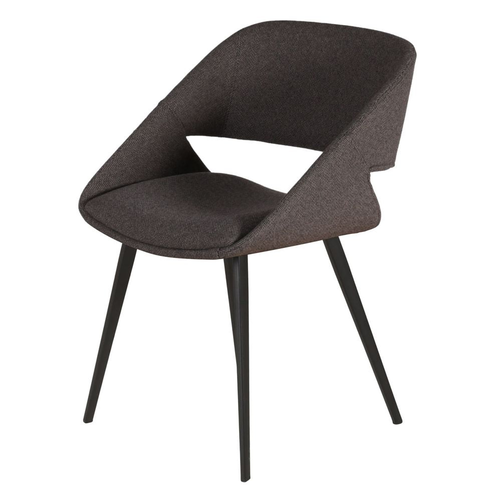 ZAGO Dining Chair Ada metal legs fabric