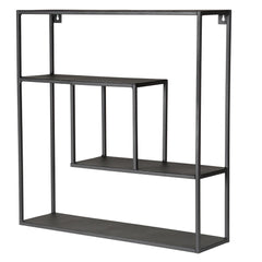 ZAGO Wall Shelf Expo black metal 61cm