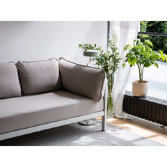 TIPTOE Sofa Easy 3-4 Seats Gabriel Fabric Austral Grey Steel Structure 225cm