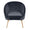 ZAGO Armchair Safir wood legs velvet