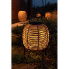 VINCENT SHEPPARD Lantern Steel Base Tika Black Outdoor