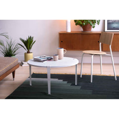 TIPTOE Coffee Table Venezia Recycled Plastic Steel Legs ø80cm