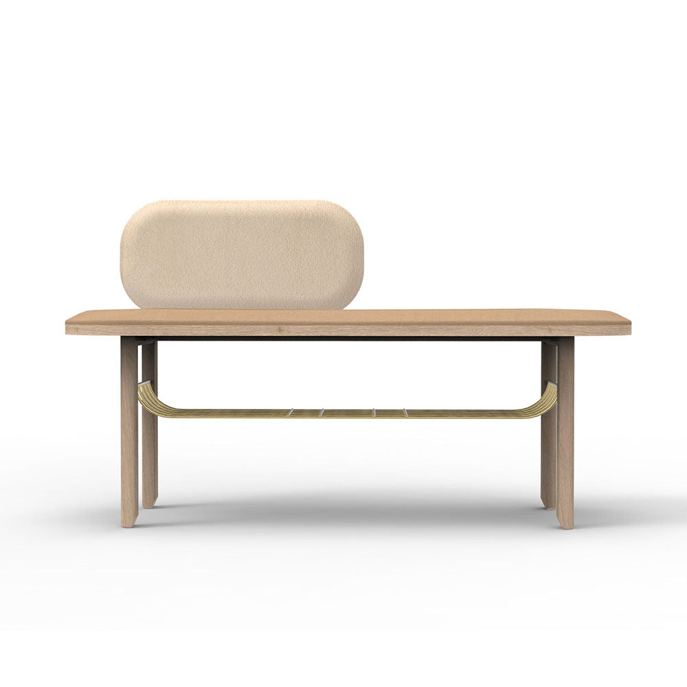 HARTO Bench Eustache Camel