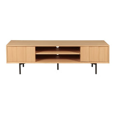 ZAGO TV Cabinet Hyma metal legs oak 180cm