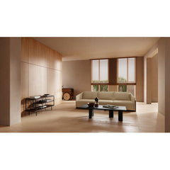 KANN DESIGN Sofa Timber 4 Seater Cream